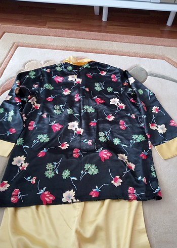 Kadın Vintage Mini Pijama Takımı - Görsel 10