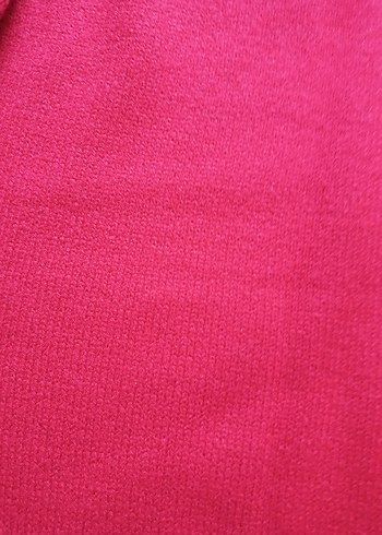 Düğmeli Pembe Uzun Kollu Kadın Kazak - Görsel 7