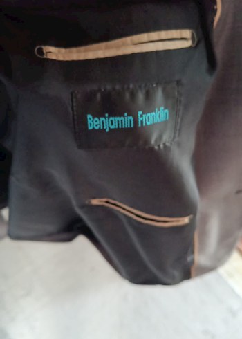 Düğmeli Gri Erkek Takım Ceketi - Görsel 5