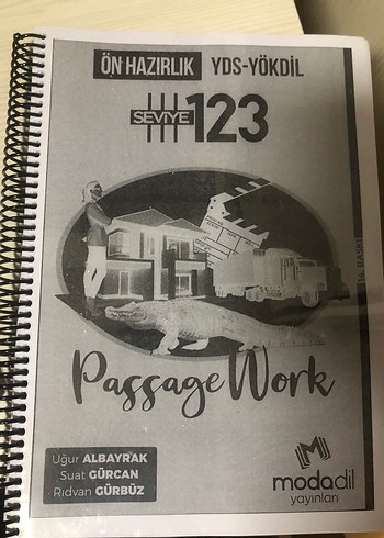 YDS-YÖKDİL Ön Hazırlık Passage Work Kitabı