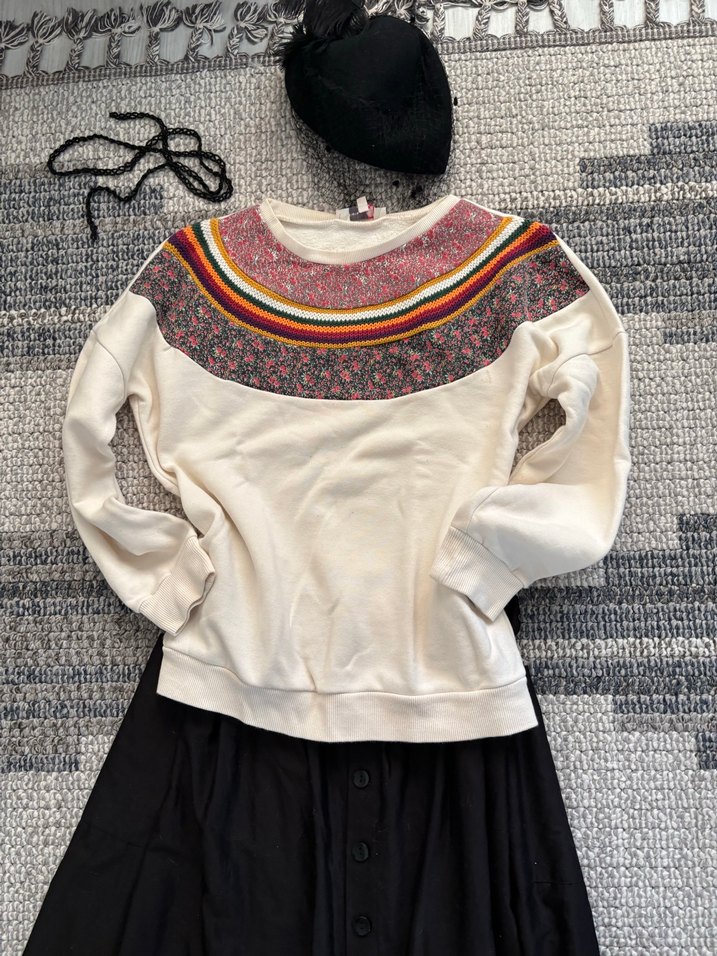 Nakışlı Bohem kazake - Görsel 5