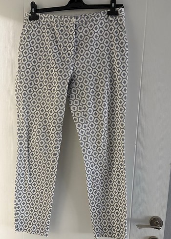 Kadın Kumaş Pantolon Rahat Kesim - Görsel 4