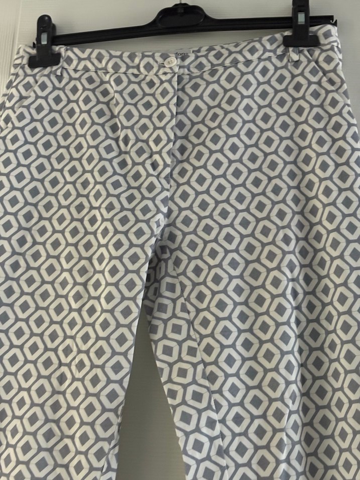 Kadın Kumaş Pantolon Rahat Kesim - Görsel 3