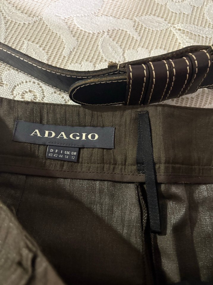 Kahverengi  Kadın Pantolon - Görsel 5