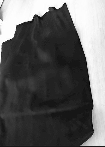 Siyah deri kumaş - Görsel 3