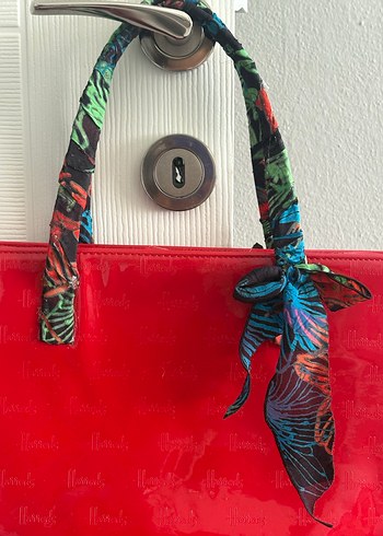 Parlak Kırmızı Kadın Çanta - Görsel 4