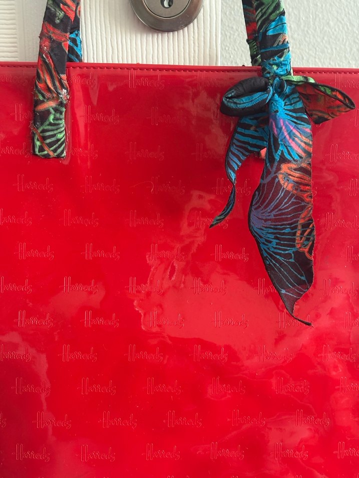 Parlak Kırmızı Kadın Çanta - Görsel 2