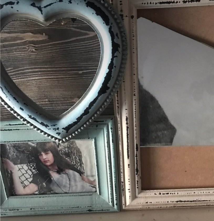 Turkuaz ve Gri Dekoratif Çerçeveler ayna - Görsel 4