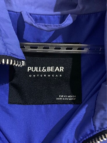 m Beden pull&bear oversize yağmurluk