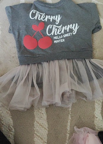 Kız Bebek 5 li set sweat pijama muslin tulum gomlek - Görsel 4