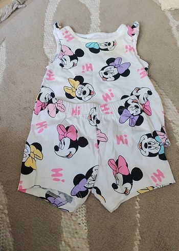 Kız Bebek 5 li set sweat pijama muslin tulum gomlek - Görsel 6