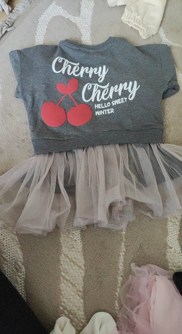 Kız Bebek 5 li set sweat pijama muslin tulum gomlek - Görsel 4