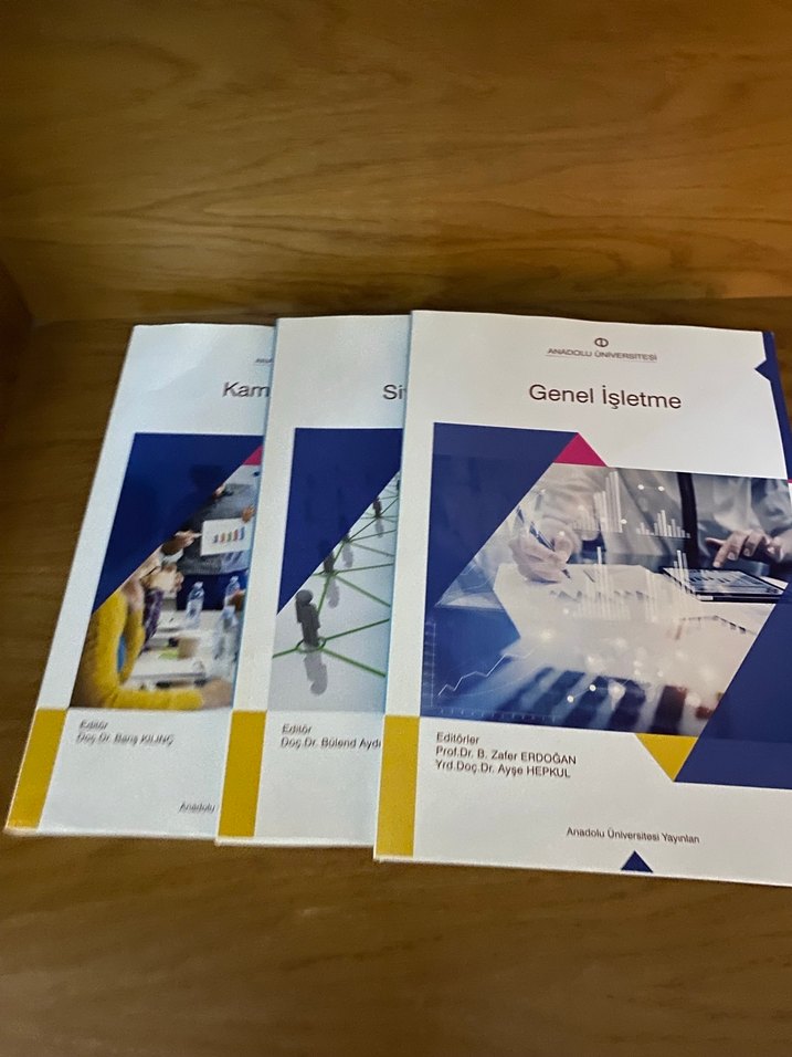 Anadolu üni kitapları - Görsel 2