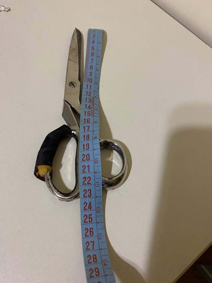 Gri terzi makası - Görsel 3