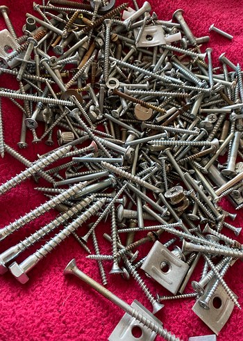 Gri Çeşitli Çivi ve Vida Seti - Görsel 2