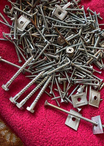 Gri Çeşitli Çivi ve Vida Seti - Görsel 6