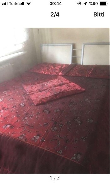  Beden Tafta yatak örtüsü
