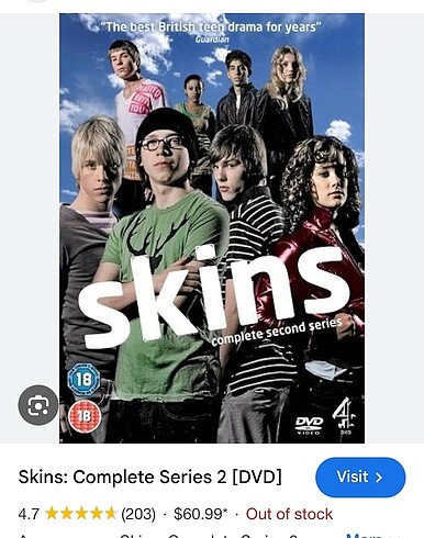 Skins dvd