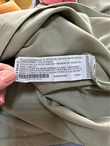 m Beden haki Renk Pull and bear - winnie the pooh açık haki tişört