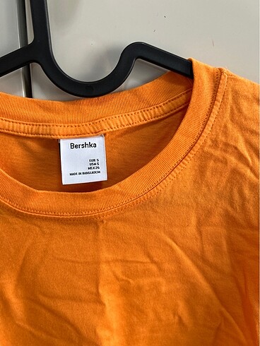 Bershka Bershka turuncu crop tişört
