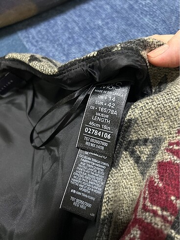 42 Beden çeşitli Renk Marks and Spencer - kışlık etnik desen etek