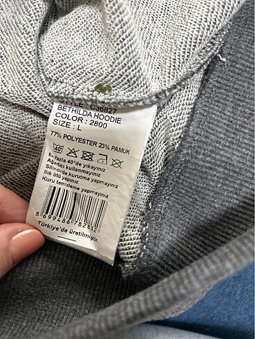 Hummel - kapüşonlu yazlık sweatshirt - Görsel 4