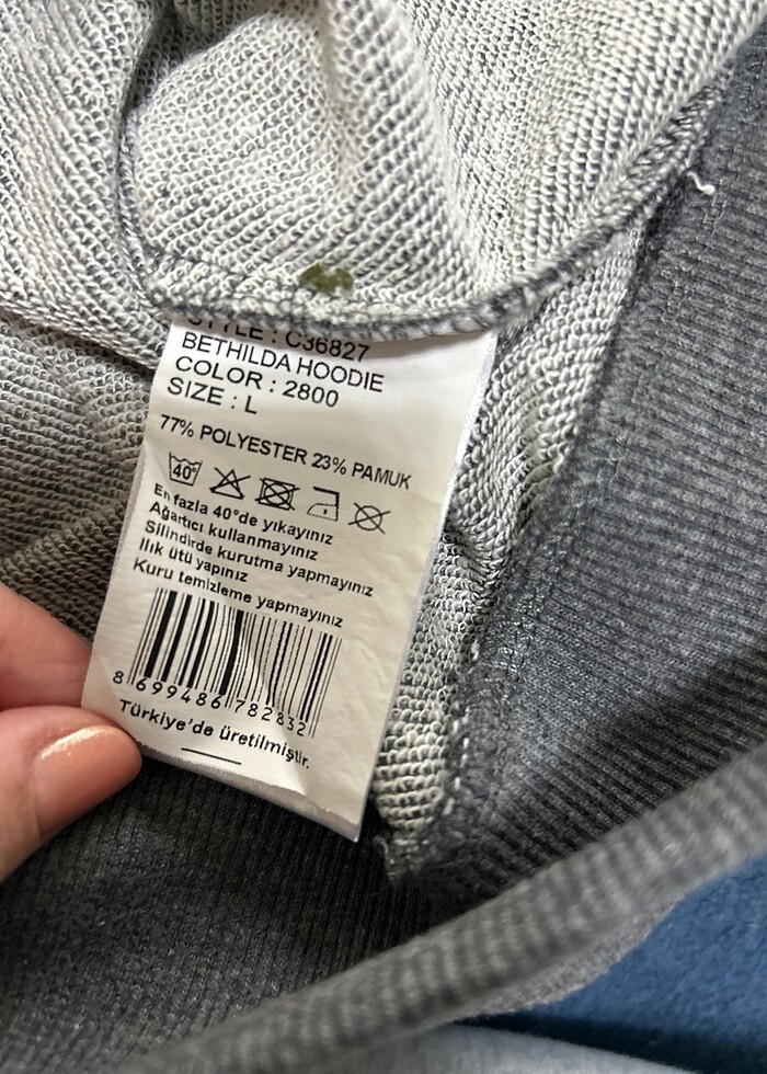 Hummel - kapüşonlu yazlık sweatshirt - Görsel 4