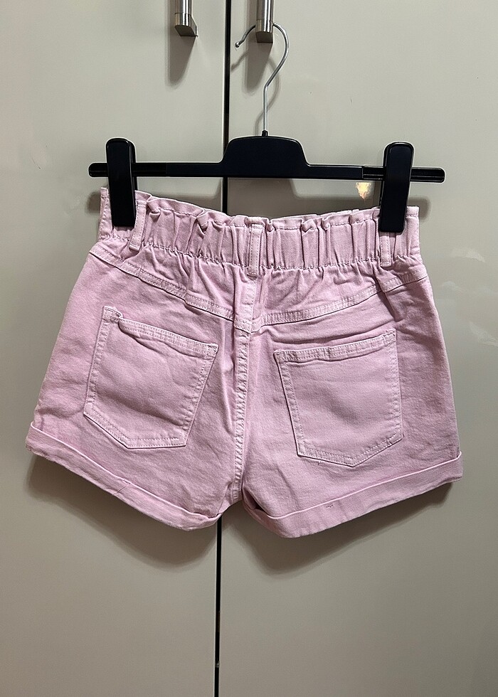 BERSHKA pembe şort - Görsel 2