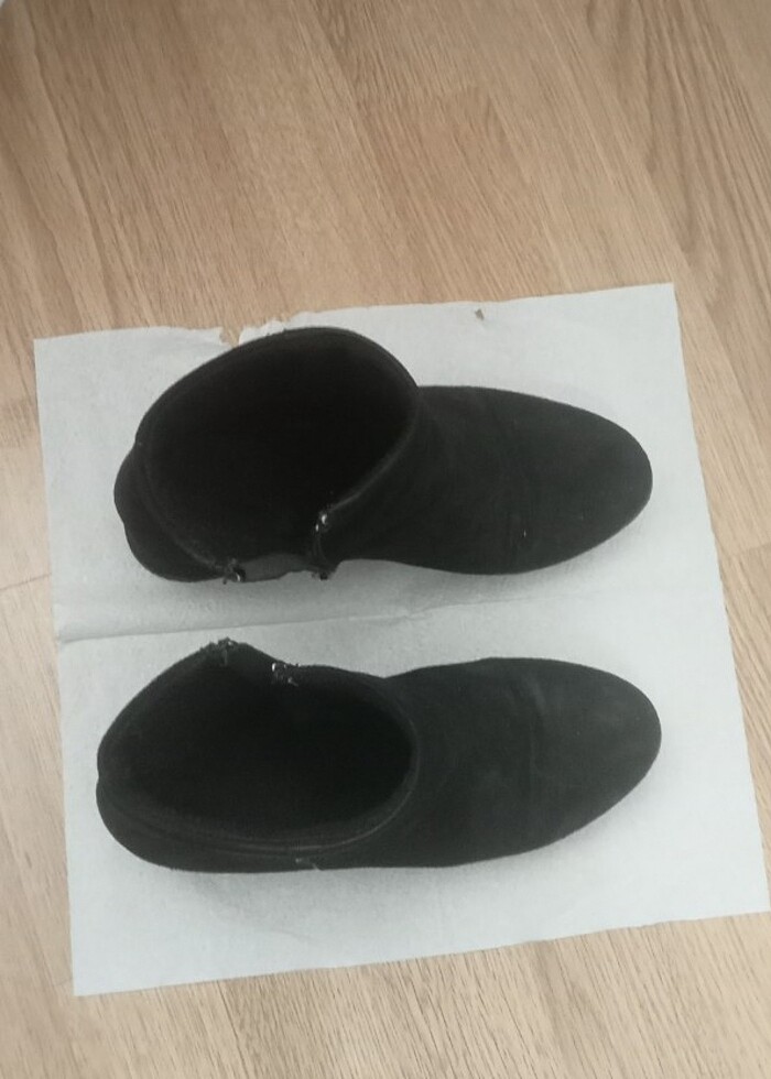 Kalın topuklu bot ayakkabı - Görsel 2