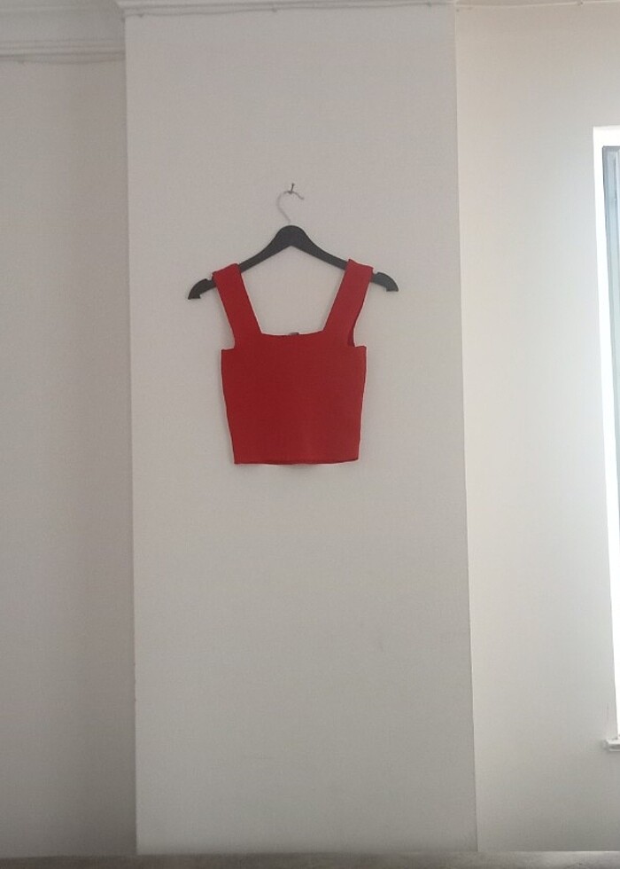 Kalın askılı crop - Görsel 2