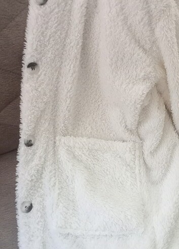 Kare çepli düğmeli çeket - Görsel 4