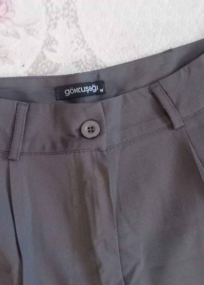 Gökkuşağı markalı palazzo pantolon - Görsel 2