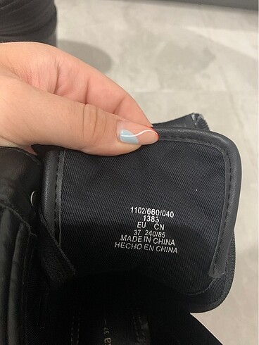 37 Beden Bershka platform topuklu bot