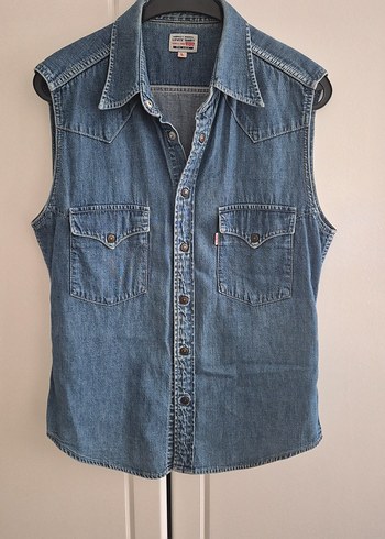 Levis Levi S Mavi Denim Kolsuz Gomlek