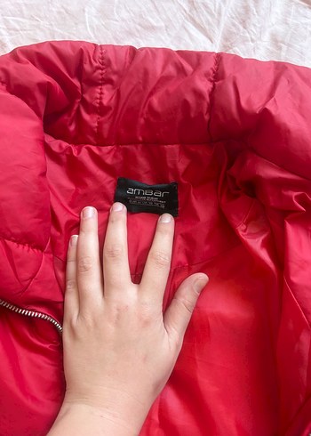 Kadın Kırmızı Kısa Mont - Görsel 2