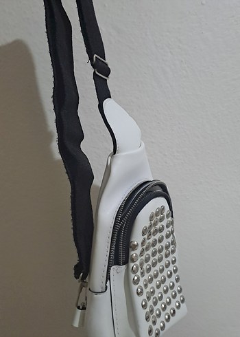 Beyaz Çapraz Çanta - Görsel 2