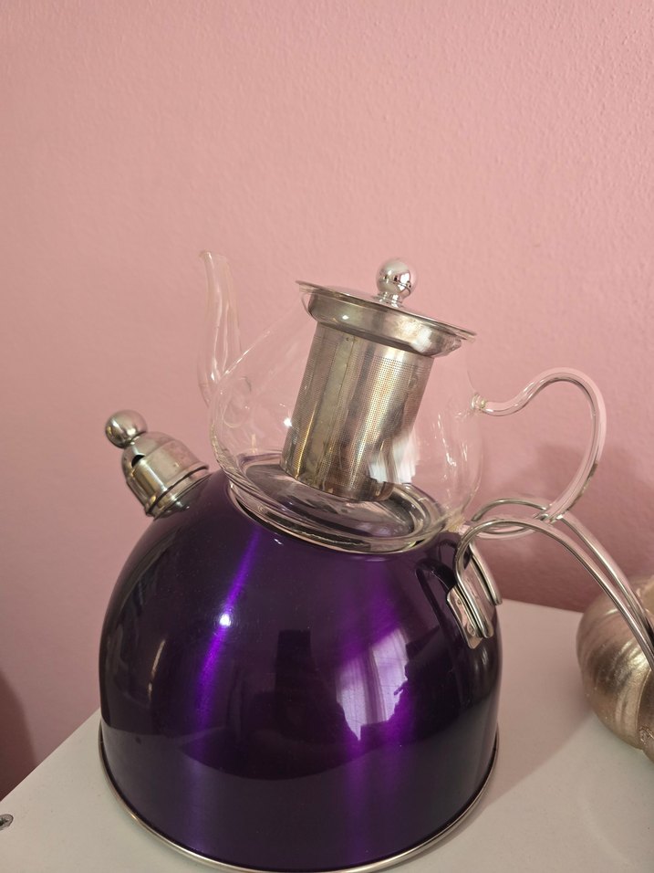 Parlak düdüklü Çaydanlık Seti - Görsel 2