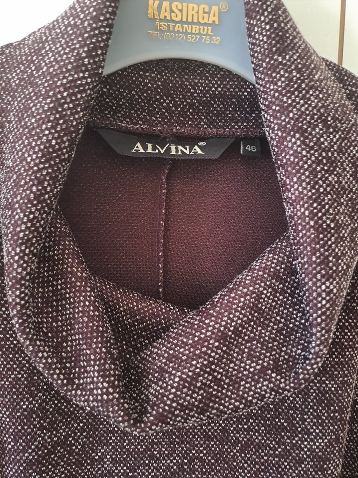 bayan Yakalı Salaş Elbise - Görsel 5