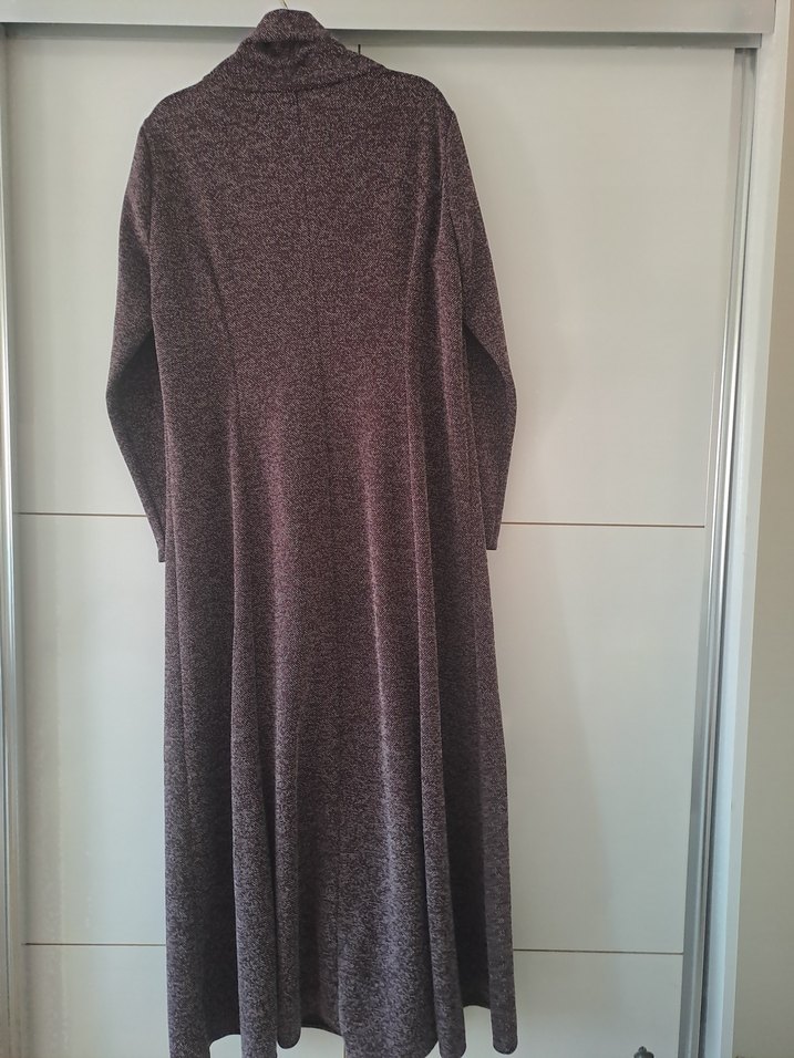 bayan Yakalı Salaş Elbise - Görsel 4