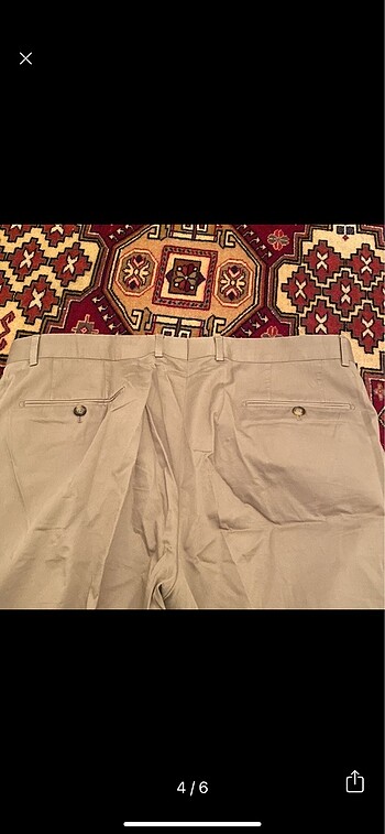 l/xl Beden camel Renk W collection erkek pantolon