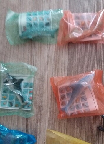  Beden Renk Deniz altı dünyası koleksiyon 18 adetli