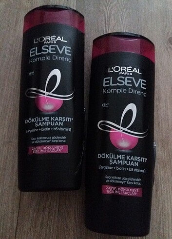 Loreal paris elseve dökülme karşıtı saç şampuanı 