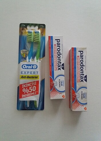 Oral b - PARADONTAX ağız bakım seti 