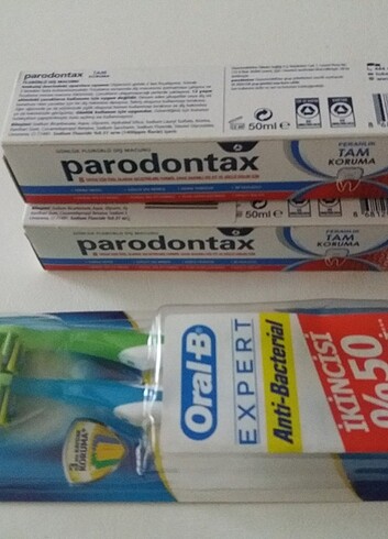 Beden Oral b - PARADONTAX ağız bakım seti