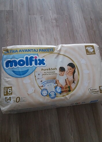 Molfix Molfix pure soft bebek bezi 6 NO 