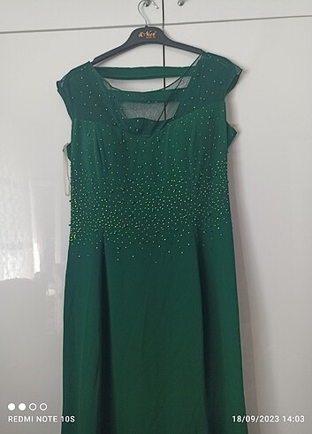 (fiyat düştü)44 beden abiye - Görsel 3