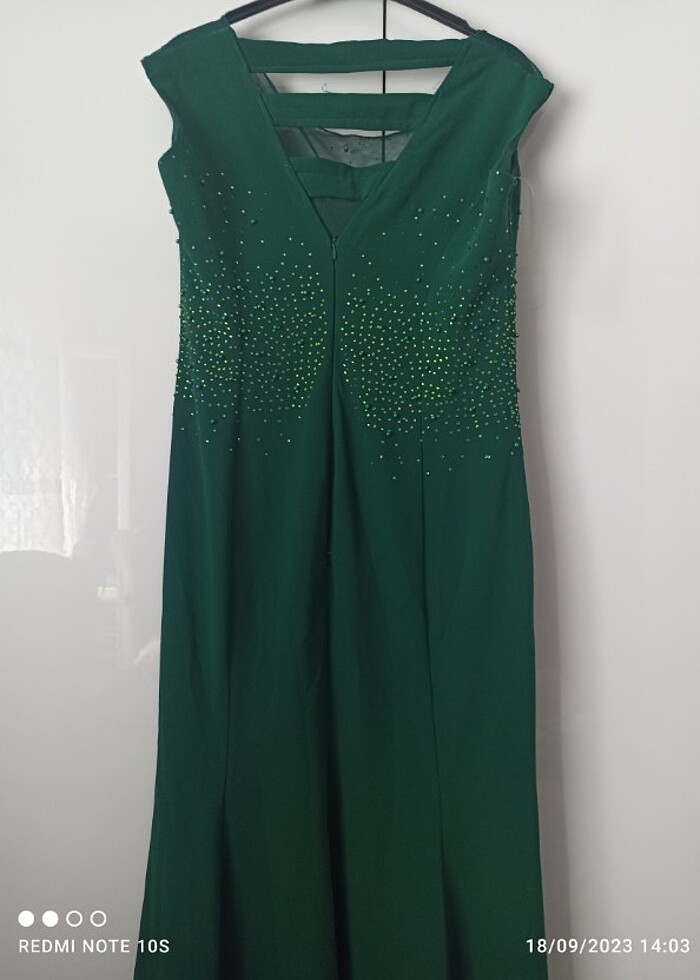 (fiyat düştü)44 beden abiye - Görsel 2