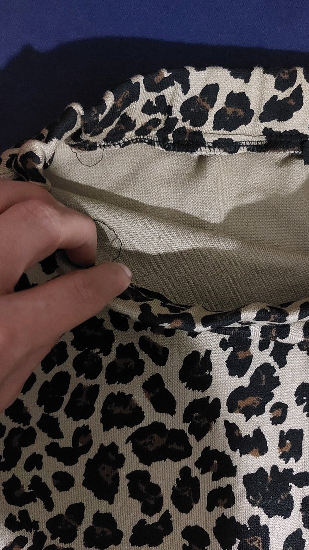 Kahverengi Leopar Desenli Midi  Etek - Görsel 5