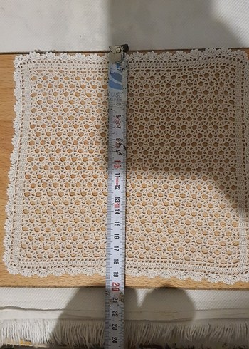 13 parca krem rengi dantel takimi - Görsel 2