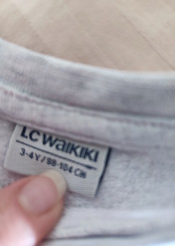 Erkek Çocuk Düğmeli Gri-Yeşil Sweatshirt ikili - Görsel 2